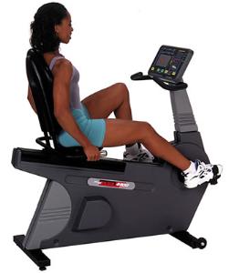 Horizont�ln� rotoped Star Trac 4400 Recumbent Bike w/HR